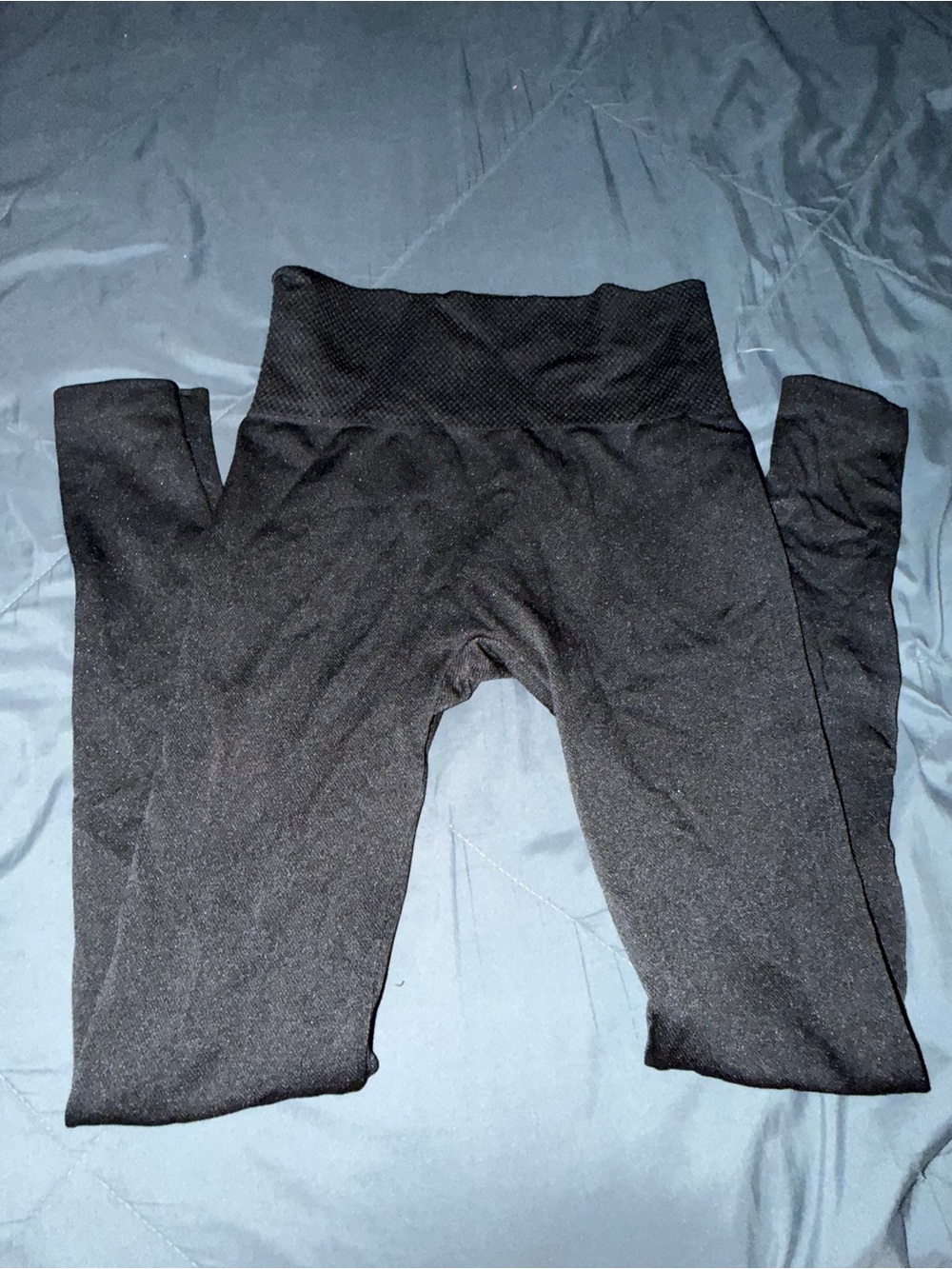 Kids Black Stretch Leggings - Comfort Waistband